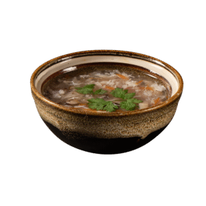 Súp gà hoa tuyết
